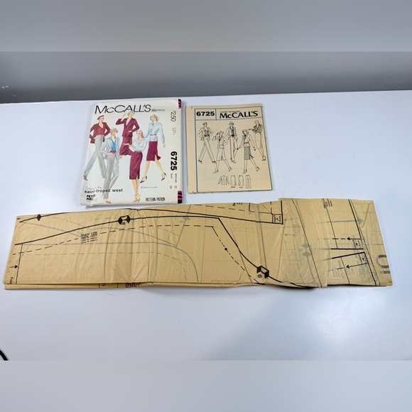 McCall's Carole Little for St. Tropez West Sewing‎ Pattern Uncut #6725 - Picture 2 of 4